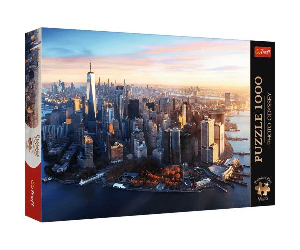 Manhattan, New York 1000db-os prémium puzzle - Trefl