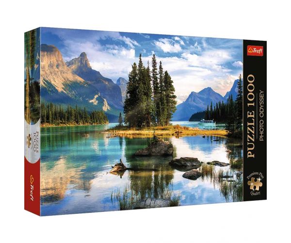 Puzzle premium de 1000 piese cu Insula Spirit, Canada - Trefl