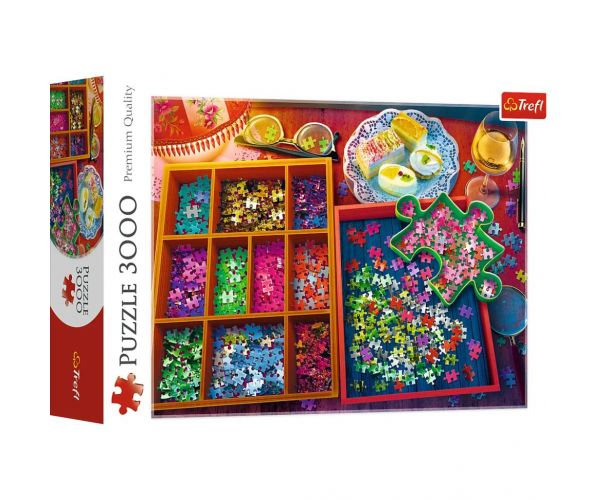 Puzzle premium de seară 3000 de piese - Trefl