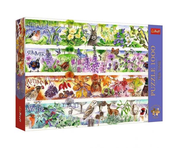 Puzzle premium patru anotimpuri plus 1000 de piese - Trefl