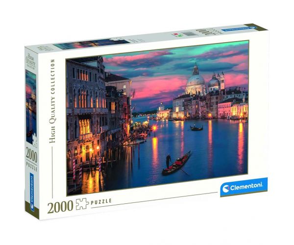 Puzzle-ul minunat Canal Grande de 2000 de piese HQC - Clementoni