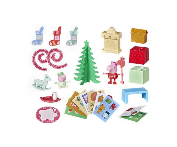 Purcelușa Peppa: Calendarul de Advent Peppa și Evie - Hasbro