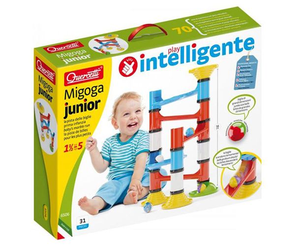 Quercetti: Migoga juniros golyópálya készlet 31db-os