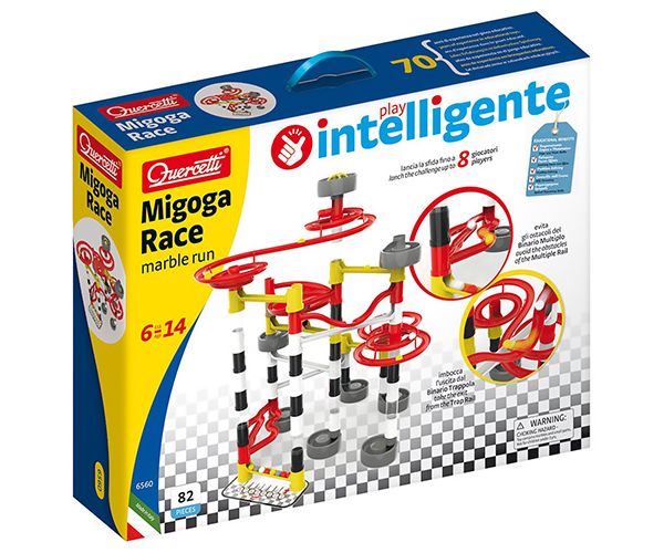 Quercetti: Migoga Race golyópálya készlet 82db-os