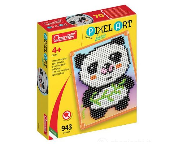 Quercetti: Pixel Art Panda pötyi
