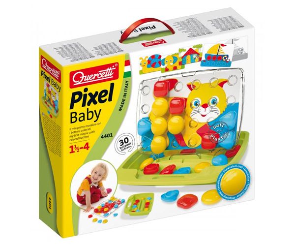 Quercetti: Pixel Baby óriás pötyikészlet