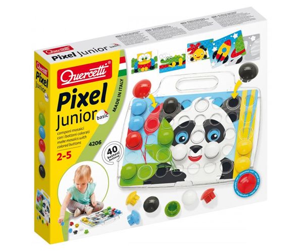 Quercetti: Pixel Junior Basic bébi óriás pötyi