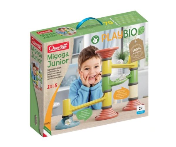 Quercetti: Play Bio Migoga Junior golyópálya játékszett