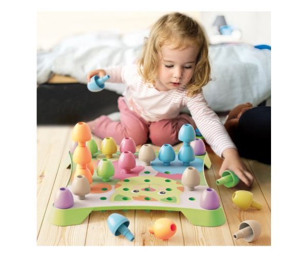 Quercetti: Play Eco Jumbo Peggy Evo 41db-os szett