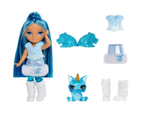 Rainbow High Littles zâna curcubeu Sapphire păpușă
