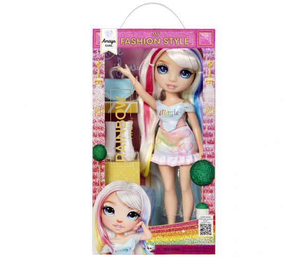 Rainbow High: Păpușă de modă Amaya Raine cu accesorii