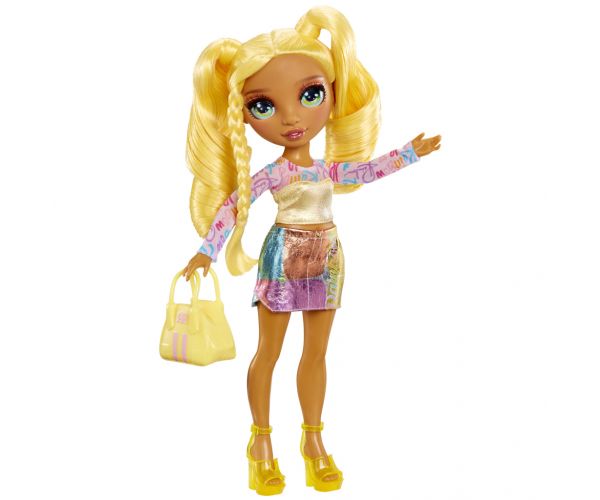 Rainbow High: Stilul meu vestimentar Sunny Madison păpușă fashion cu accesorii