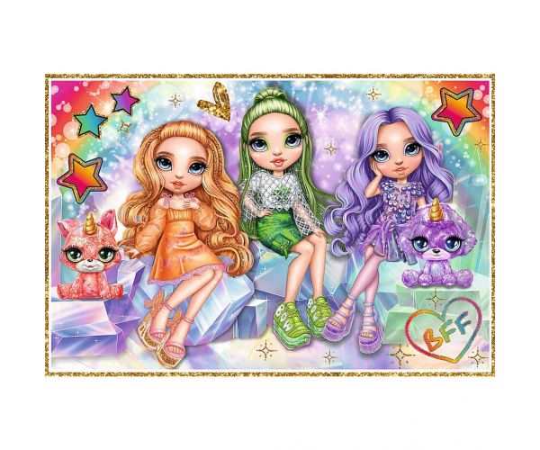 Rainbow High cele mai bune prietene puzzle 2x200 piese - Trefl
