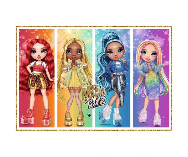 Rainbow High cele mai bune prietene puzzle 2x200 piese - Trefl