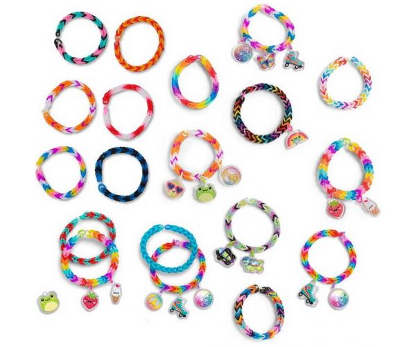 Rainbow Loom: Set Cute-Tique – mină de comori pentru confecționat brățări din benzi elastice
