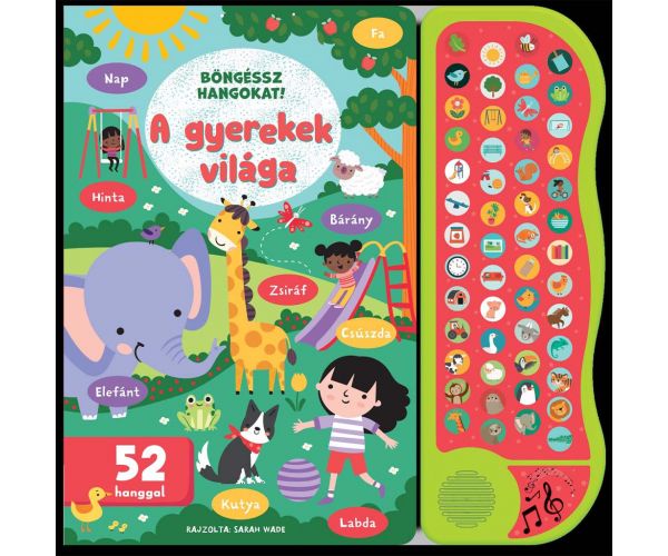 Răsfoiește sunete! - Carte de activități despre lumea copiilor