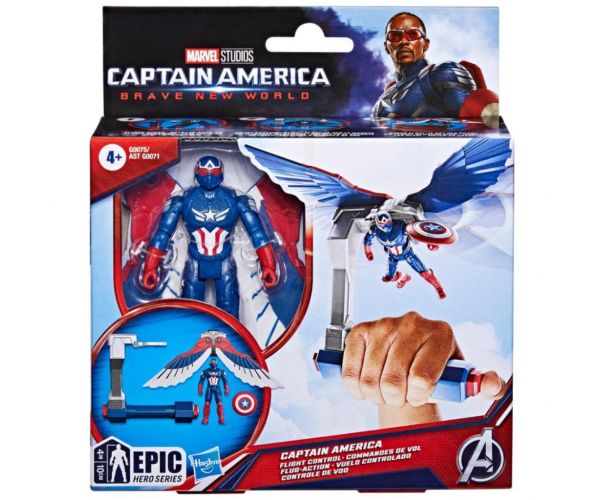 Bosszúállók Epic Hero Series: Amerika Kapirány 10cm-es figura - Hasbro