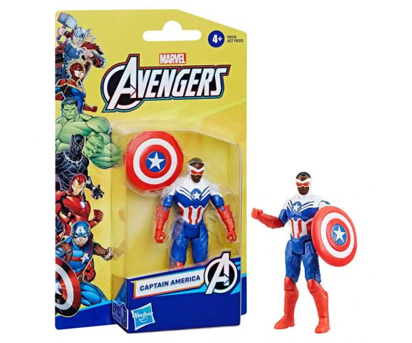 Răzbunătorii: Figurina Căpitanul America 10cm (Sam Wilson x Apariția Șoimului) - Hasbro