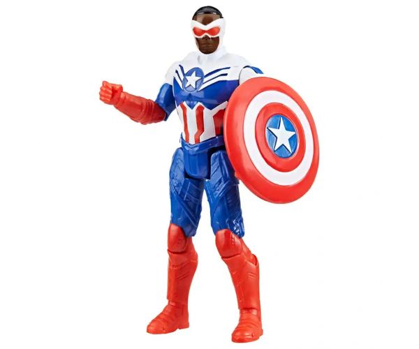 Bosszúállók: Amerika kapitány figura 10cm (Sam Wilson x Sólyom megjelenés) - Hasbro