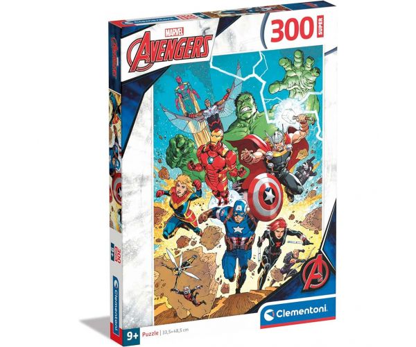 Răzbunătorii puzzle super de 300 de piese - Clementoni
