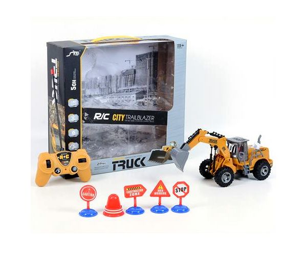 RC Markoló távirányítós munkagép 5 funkcióval 1/30