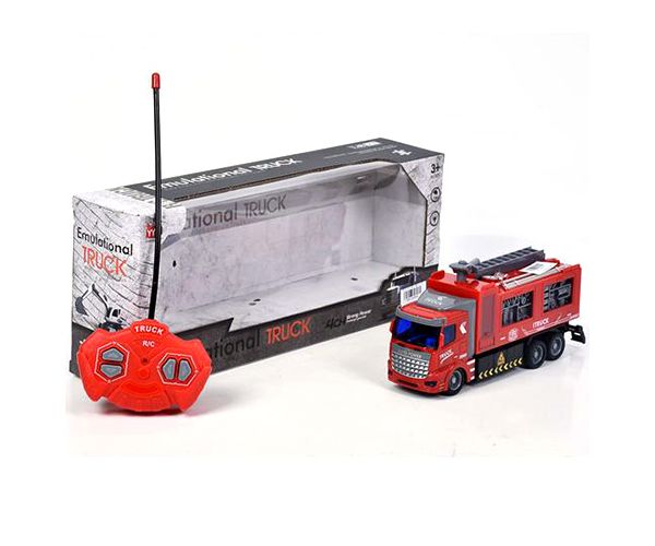RC távirányítós tűzoltóautó fénnyel 22cm