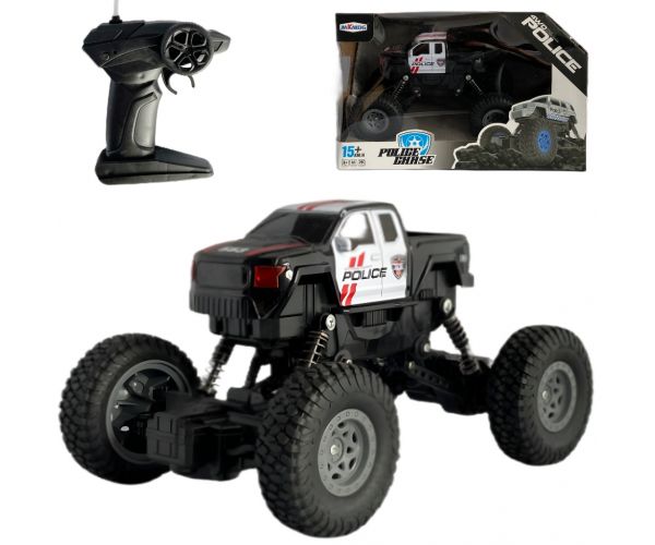RC Telecomandă 4WD masina alpinist a politiei la scara 1/18 21cm