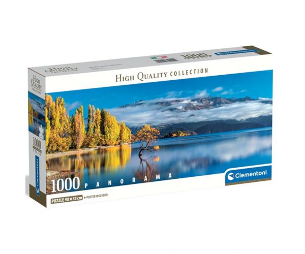 Reflexiile aurii ale Wanaka 1000 de piese puzzle panoramic HQC - Clementoni