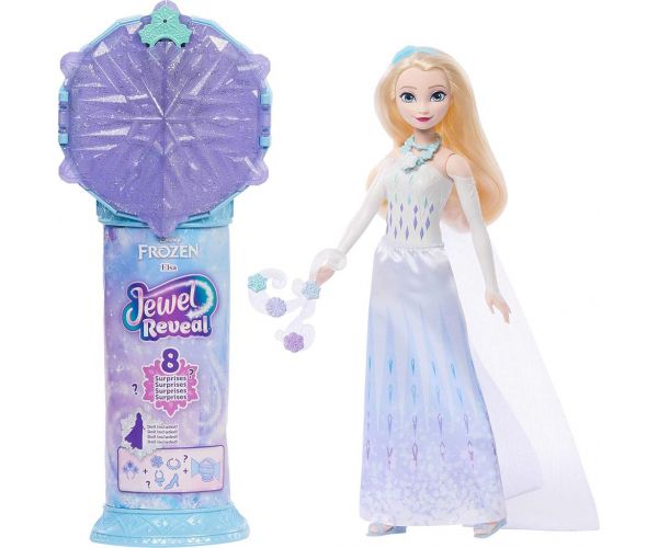 Regatul de Gheață: Surpriză cu cristale de gheață - Păpușa Elsa - Mattel