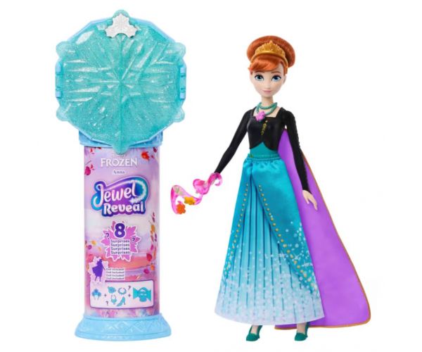 Regatul de gheață: Surpriză cu cristale de gheață - Păpușa Anna - Mattel