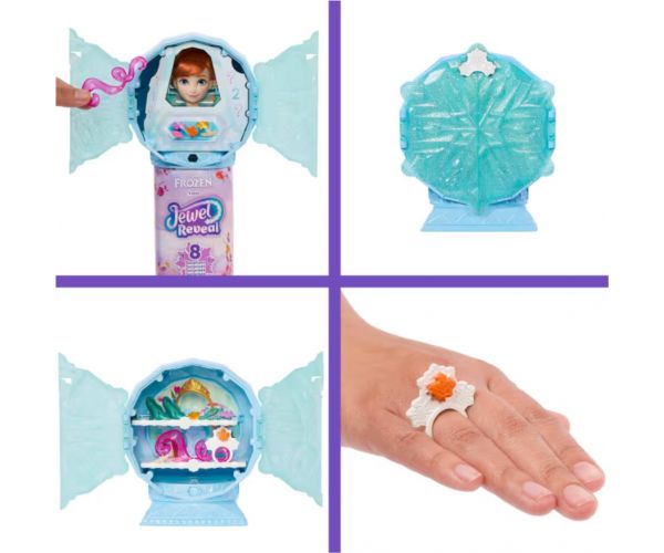 Regatul de gheață: Surpriză cu cristale de gheață - Păpușa Anna - Mattel