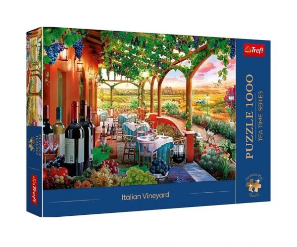 Regiune viticolă italiană puzzle premium de 1000 piese - Trefl