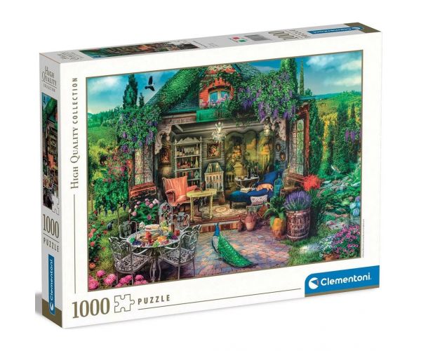 Relaxare în regiunea viticolă, puzzle HQC de 1000 de piese - Clementoni