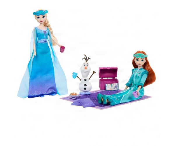 Regatul de Gheață: Set de joacă pentru petrecere în pijama regală - Mattel