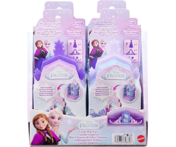 Regatul de Gheață: Set de joacă surpriză cu mini castel de gheață magic - Mattel