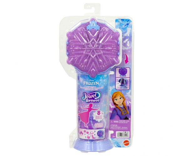Regatul de Gheață - Surpriză Cristal de Gheață - Anna în Ținutul Înghețat 2 în Rochie - Mattel
