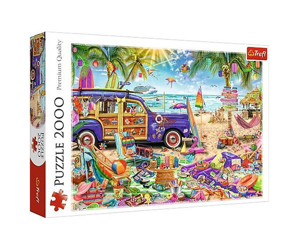 Trópusi kikapcsolódás 2000db-os puzzle - Trefl