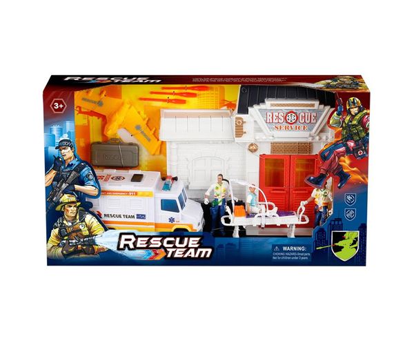 Rescue Team set de joacă salvare cu figurine