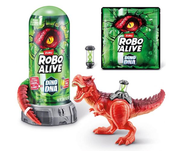 Robo Alive: Set de joacă cu dinozaur robotizat cu ADN, diferite modele, 1 bucată