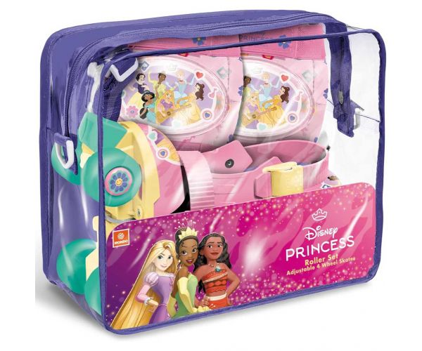Role roz Prințese Disney cu echipament de protecție, mărimi 22-29 - Mondo Toys
