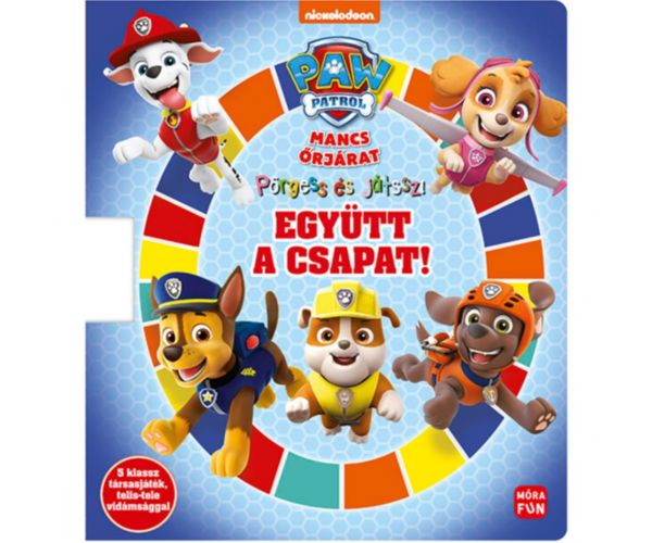 Rotește și joacă! - Împreună cu echipa! Patrula cățelușilor carte de activități