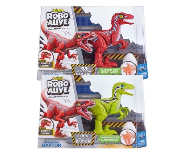 Robo Alive - Raptor kétféle változatban