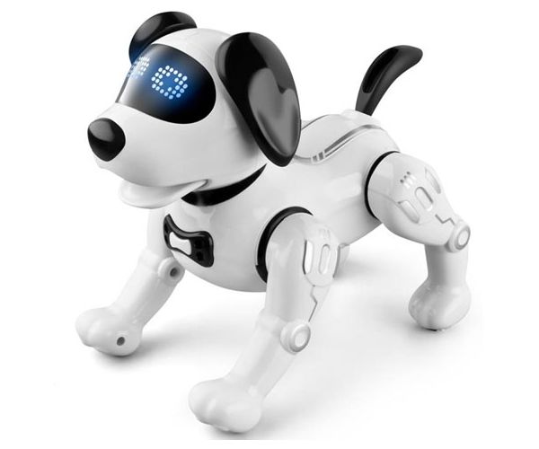 Robot Beagle interactiv cu telecomandă 20cm