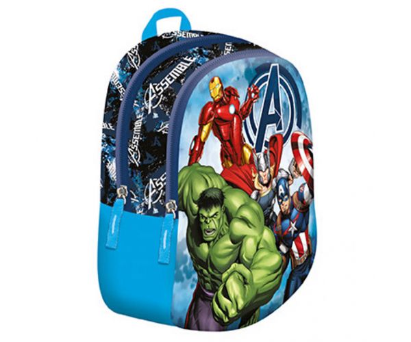 Rucsac Avengers pentru școală, dimensiuni 30x25x10cm