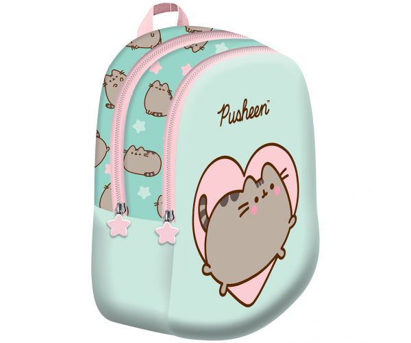 Rucsac de grădiniță Pusheen mentă 28x23x13cm