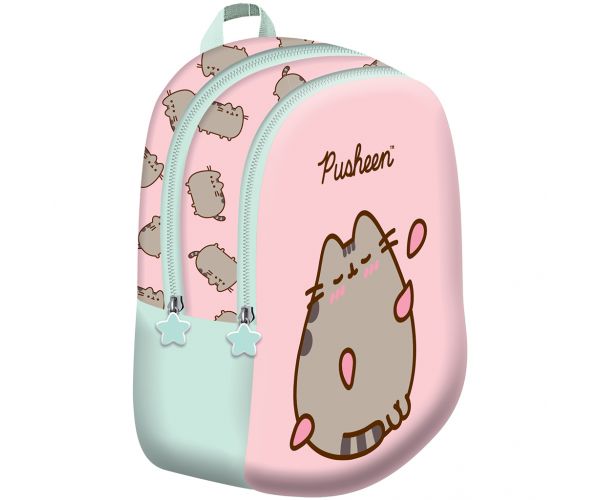 Rucsac roz pentru grădiniță Pusheen 28x23x13cm