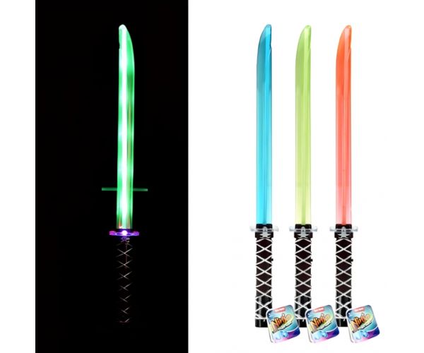 Sabie samurai luminoasă în mai multe variante 1 buc.