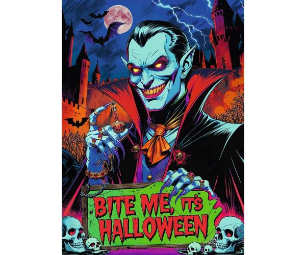 Sala Groazei Vampir Premium Plus puzzle de 1000 de piese - Trefl