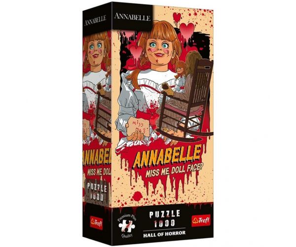 Sala groazei Annabelle puzzle premium plus de 1000 piese - Trefl