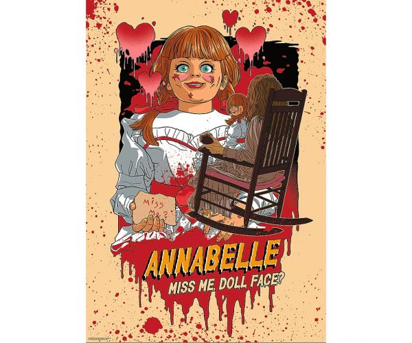 Sala groazei Annabelle puzzle premium plus de 1000 piese - Trefl